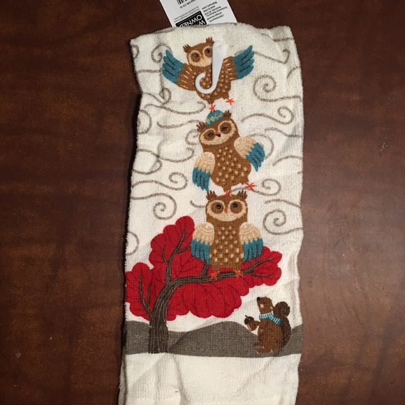 Owl harvest kitchen towels - Picture 2 of 3